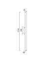 LOTUS * APLIQUE EXTERIOR 20W IP54 3000K BLANCO
